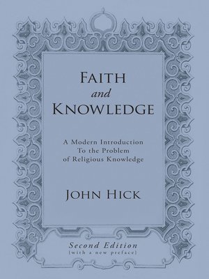 cover image of Faith and Knowledge